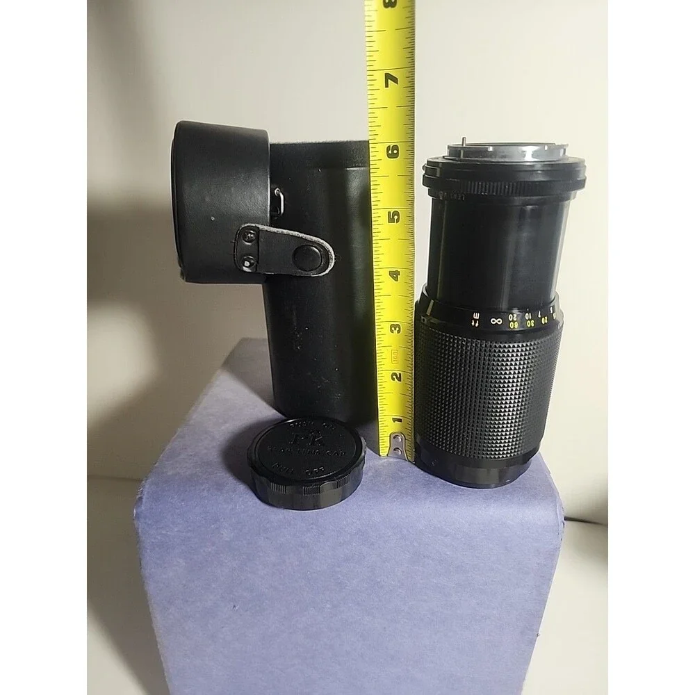 Formula 5 MC 80-200mm Telephoto Lens for Pentax K Made Un Japan W/Case